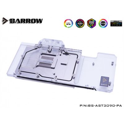 Bloco VGA Barrow 3080 e 3090 Asus TUF - BS-AST3090-PA