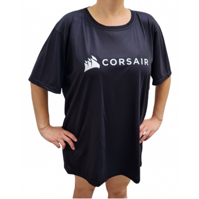 Camiseta Gamer CORSAIR PRETO Adulto - EXPRESS YOURSELF